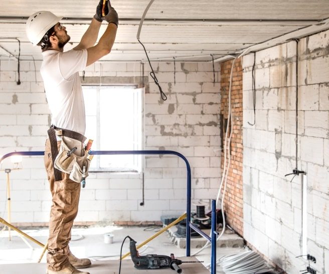 مراحل بازسازی خانه