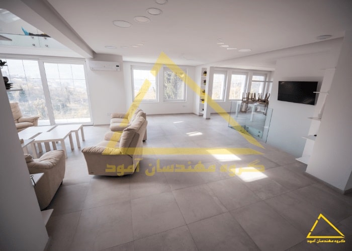 بازسازی کف خانه با گروه مهندسان آمود