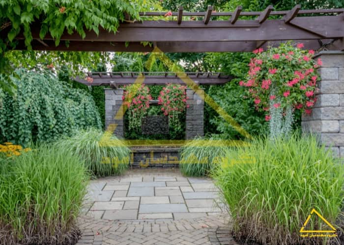 محوطه سازی حیاط