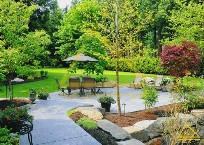 هزینه محوطه سازی ویلا